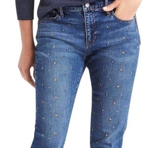 Gap Best Girlfriend Embellished Jeans